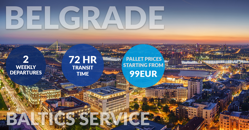 Special Offer - Direct Groupage Service From Serbia